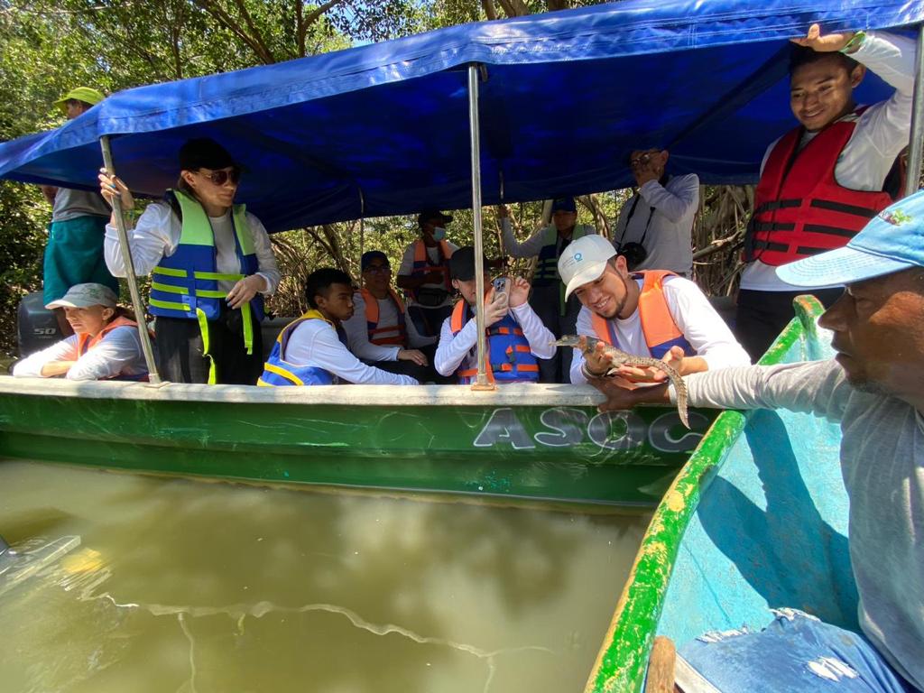 En medio de un comprometido trabajo interinstitucional fueron liberados 14 caimanes aguja en San Antero, Córdoba En medio de un comprometido trabajo interinstitucional fueron liberados 14 caimanes aguja en San Antero, Córdoba