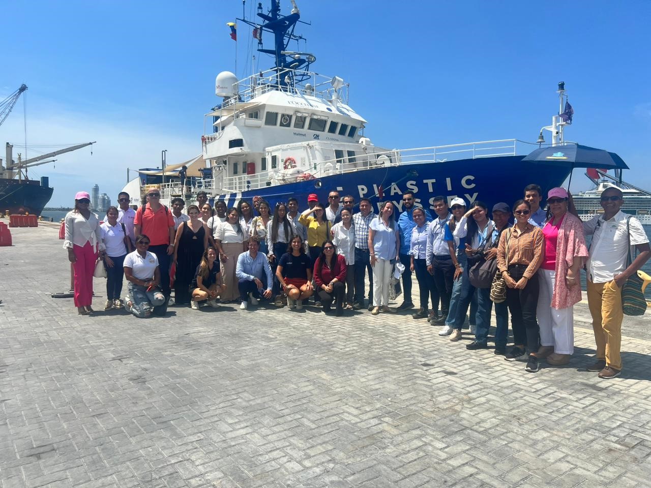 Llega a Colombia la Expedición Plastic Odyssey Llega a Colombia la Expedición Plastic Odyssey