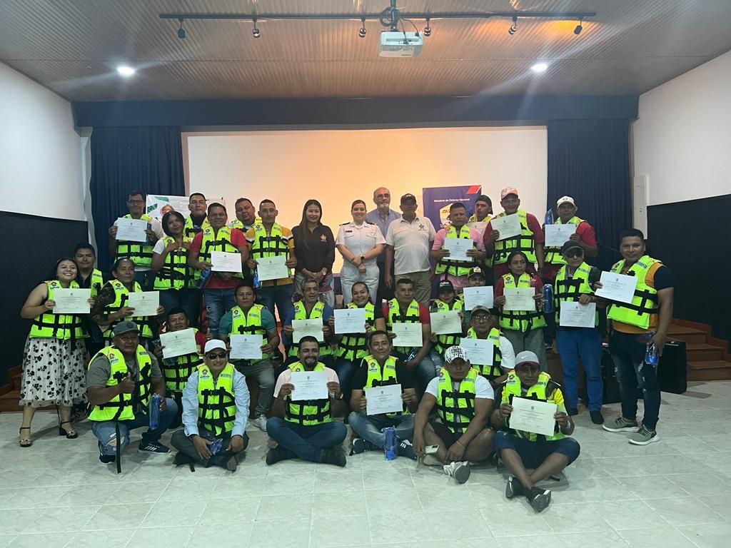 En el 2023 Dimar y Sena certificaron a 168 motoristas en Leticia En el 2023 Dimar y Sena certificaron a 168 motoristas en Leticia