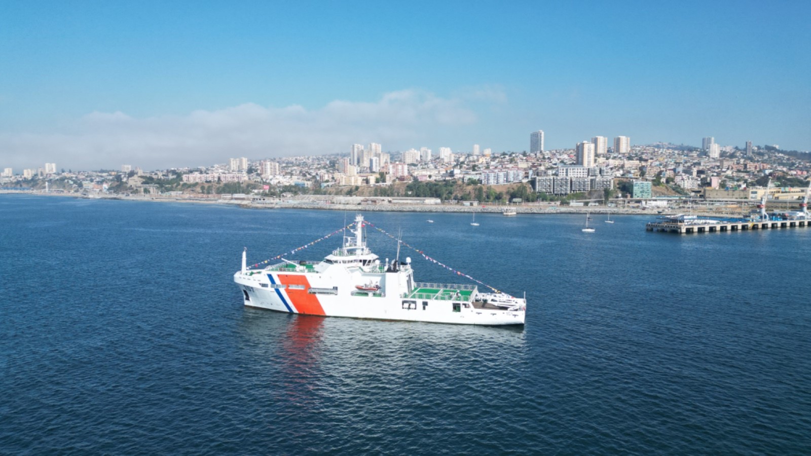 En el marco de la Décima Expedición Antártica de Colombia arriba a Valparaíso, Chile el buque ARC "Simón Bolívar” En el marco de la Décima Expedición Antártica de Colombia arriba a Valparaíso, Chile el buque ARC "Simón Bolívar”