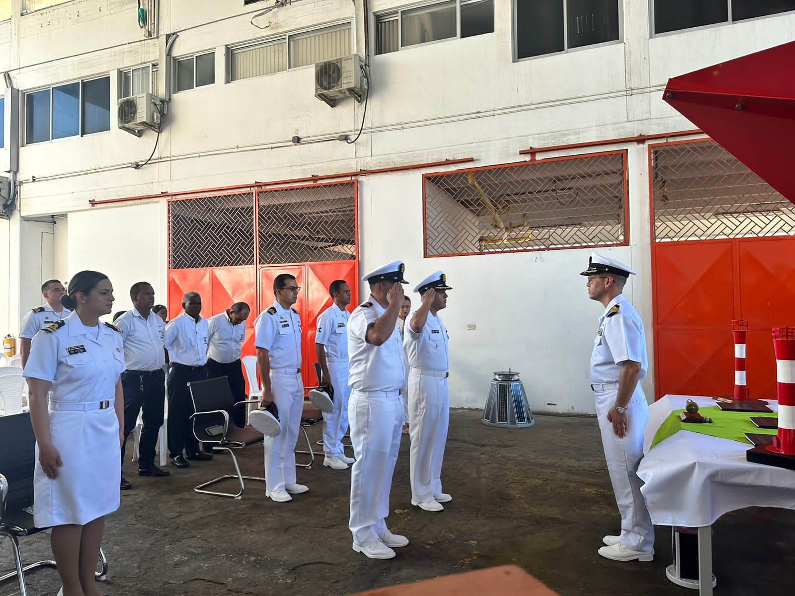 Señalización Marítima del Caribe recibió a su nuevo jefe Señalización Marítima del Caribe recibió a su nuevo jefe