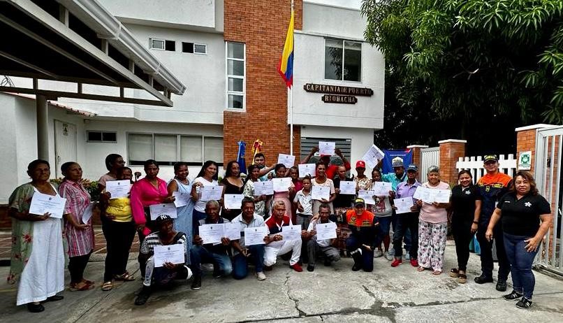 Dimar lideró capacitación a la gente de mar en Riohacha Dimar lideró capacitación a la gente de mar en Riohacha