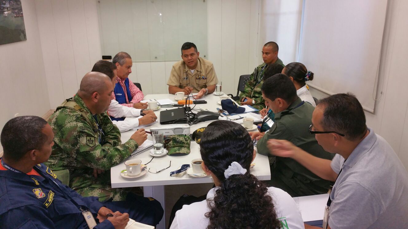 Comité liderado por el Señor Capitán de Navío Oscar Enrique Mantilla Ruiz, Capitán de Puerto de Buenaventura. Comité liderado por el Señor Capitán de Navío Oscar Enrique Mantilla Ruiz, Capitán de Puerto de Buenaventura.