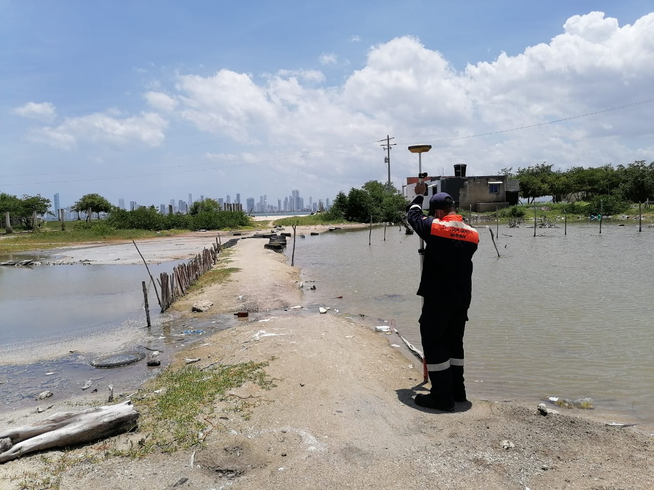 4.574 m2 de bienes de uso público han sido recuperados este año en Cartagena Dimar