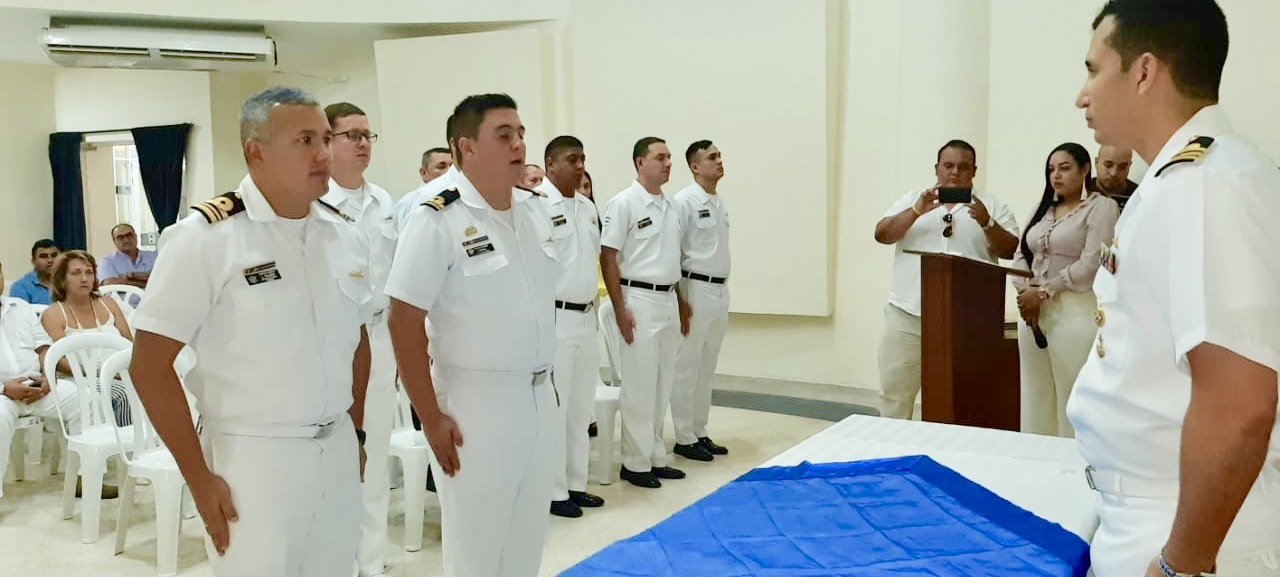 Asume como nuevo Capitán de Puerto de Riohacha el Teniente de Fragata Andrés Felipe Murillo Roa Asume como nuevo Capitán de Puerto de Riohacha el Teniente de Fragata Andrés Felipe Murillo Roa