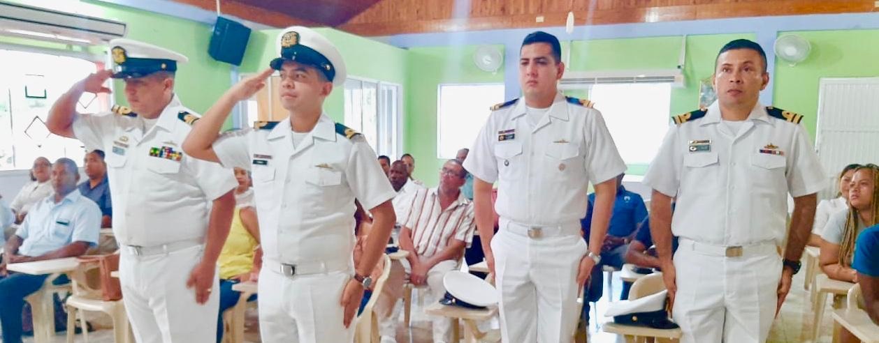 Asume nuevo Capitán de Puerto en la Isla de Providencia Asume nuevo Capitán de Puerto en la Isla de Providencia