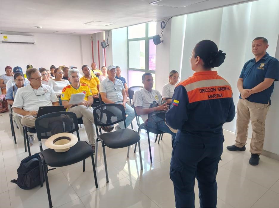 Autoridades y sector marítimo articulan acciones para una temporada turística segura en Cartagena, incumplimiento derivará en sanciones