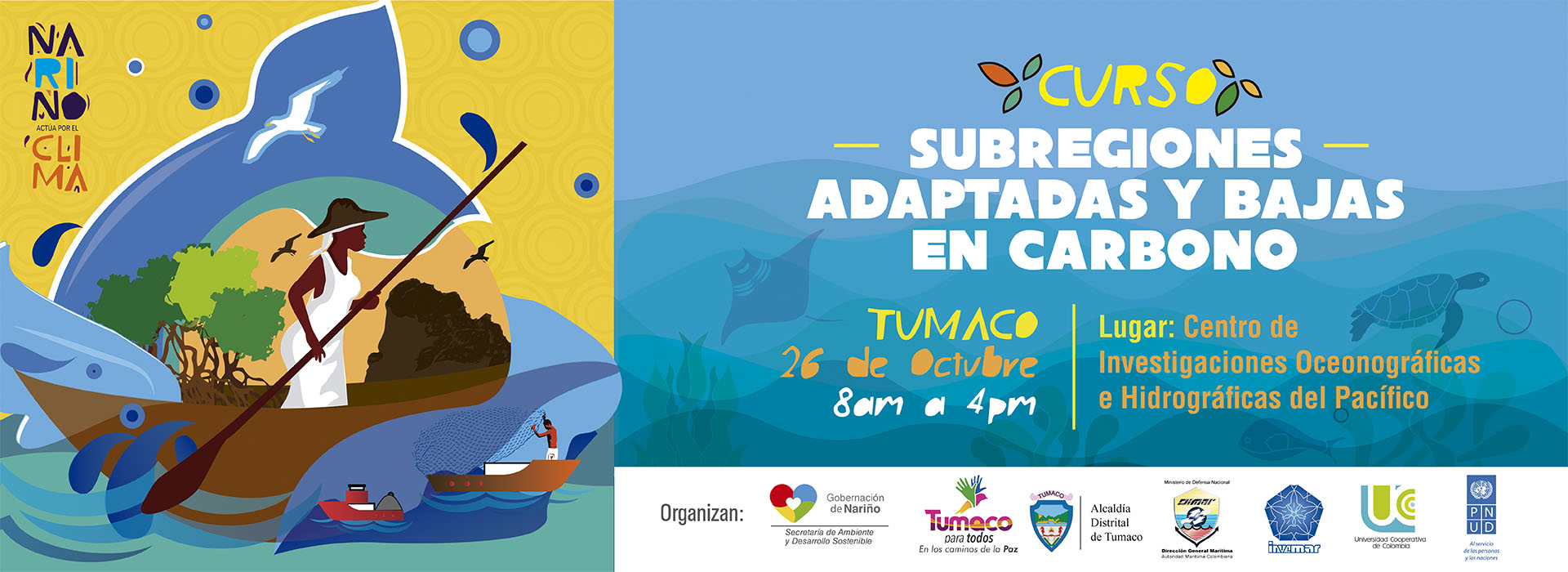 Dimar anfitriona del curso: “Subregiones adaptadas y bajas en Carbono” Dimar anfitriona del curso: “Subregiones adaptadas y bajas en Carbono”
