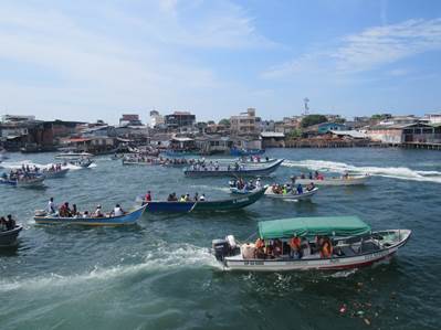 Capitanía de Puerto de Tumaco activa controles de seguridad en desfile náutico Capitanía de Puerto de Tumaco activa controles de seguridad en desfile náutico