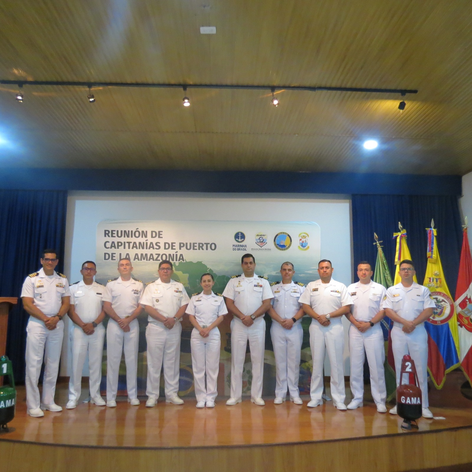 Colombia país anfitrión de la Reunión de Capitanes de Puerto en la frontera con Brasil, Ecuador y Perú