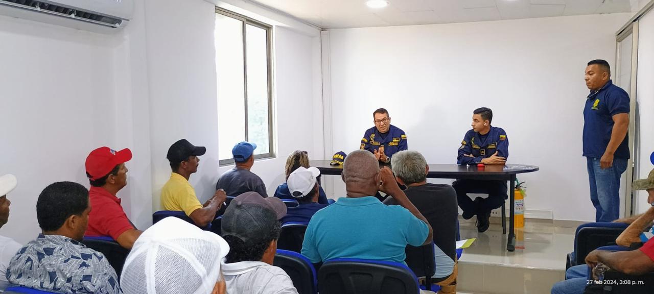 Pescadores artesanales del Golfo de Morrosquillo mejoran habilidades con la Dimar y el Sena Pescadores artesanales del Golfo de Morrosquillo mejoran habilidades con la Dimar y el Sena