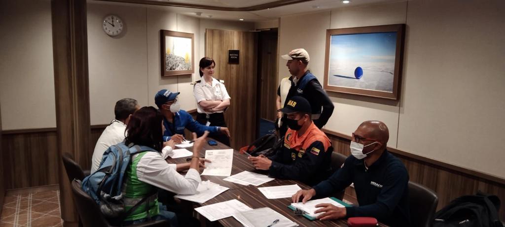Dimar recibe el primer crucero de la temporada en Santa Marta Dimar recibe el primer crucero de la temporada en Santa Marta
