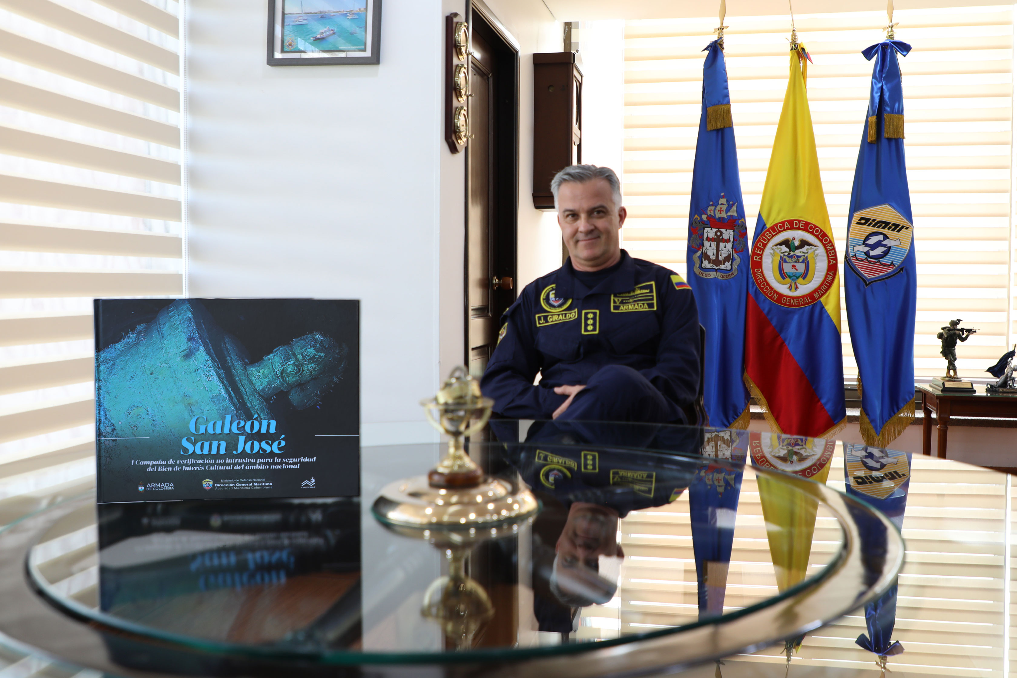 Dirección General Marítima y Armada de Colombia lanzan libro inédito sobre el bien de interés cultural “Galeón San José” Dirección General Marítima y Armada de Colombia lanzan libro inédito sobre el bien de interés cultural “Galeón San José”