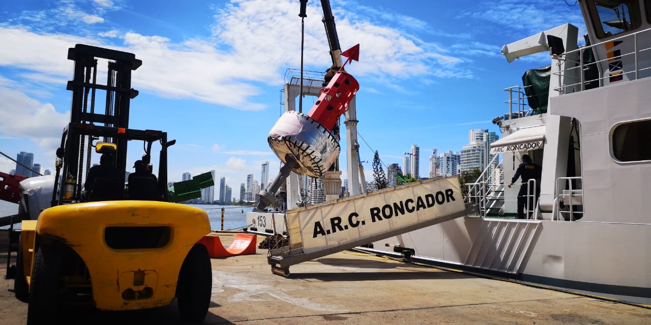 Zarpó buque ARC "Roncador" de la Dirección General Marítima a Providencia Zarpó buque ARC "Roncador" de la Dirección General Marítima a Providencia