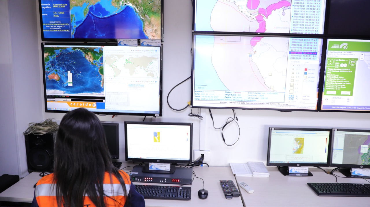 Colombia participó en el III ejercicio regional de alerta de tsunami entre los países del Pacífico Sudeste Colombia participó en el III ejercicio regional de alerta de tsunami entre los países del Pacífico Sudeste