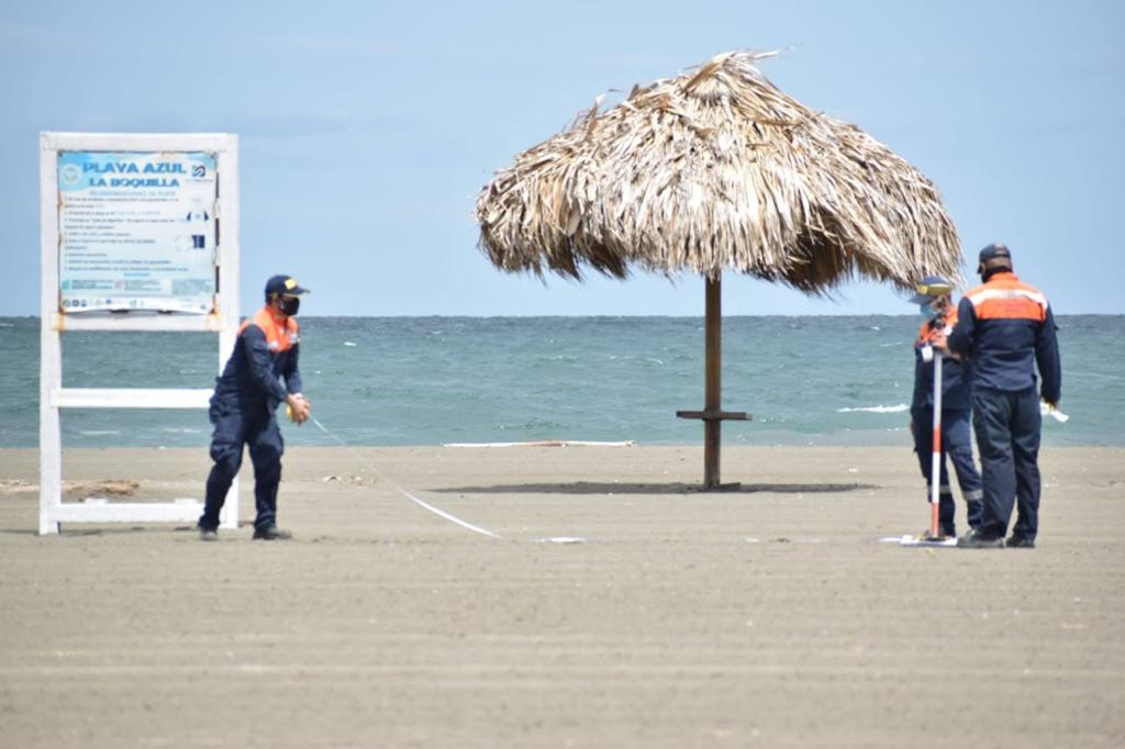 Dirección General Marítima avanza en la zonificación de playas de Cartagena y Bolívar Dirección General Marítima avanza en la zonificación de playas de Cartagena y Bolívar