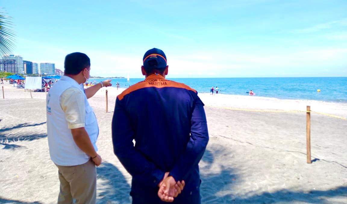 Dimar realiza inspección a concesiones de playas otorgadas en el sector de Bello Horizonte en compañía de la Personería Distrital de Santa Marta Dimar realiza inspección a concesiones de playas otorgadas en el sector de Bello Horizonte en compañía de la Personería Distrital de Santa Marta