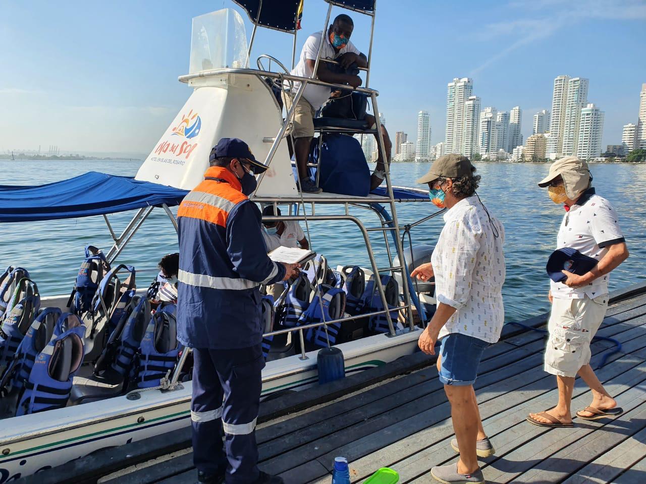 Dirección General Marítima se prepara para temporada turística de mitad de año en Cartagena Dirección General Marítima se prepara para temporada turística de mitad de año en Cartagena