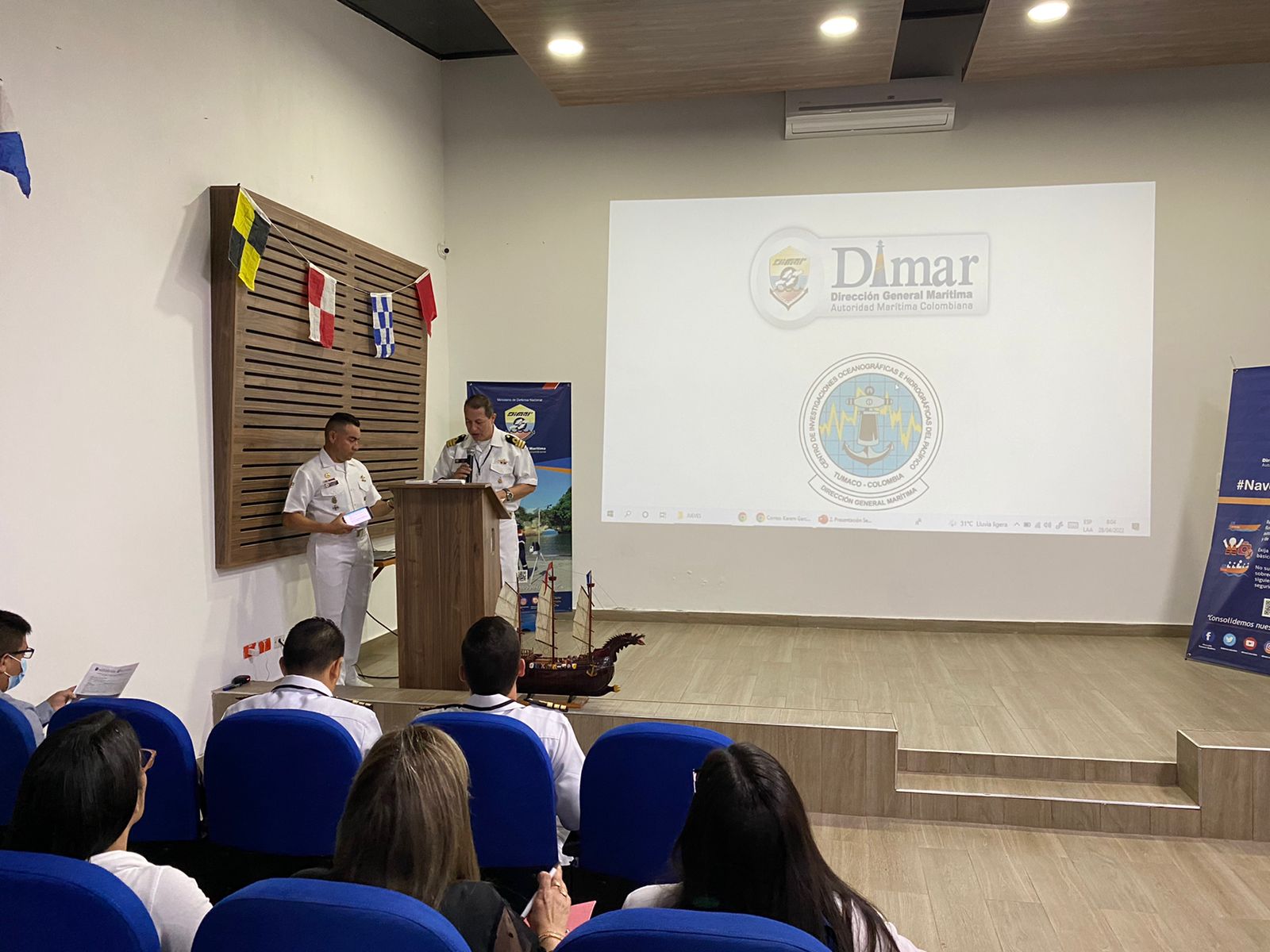 En Tumaco, Dimar inicia el Seminario Taller “Gestión para el Ordenamiento Territorial de Litorales y Áreas Marinas” En Tumaco, Dimar inicia el Seminario Taller “Gestión para el Ordenamiento Territorial de Litorales y Áreas Marinas”