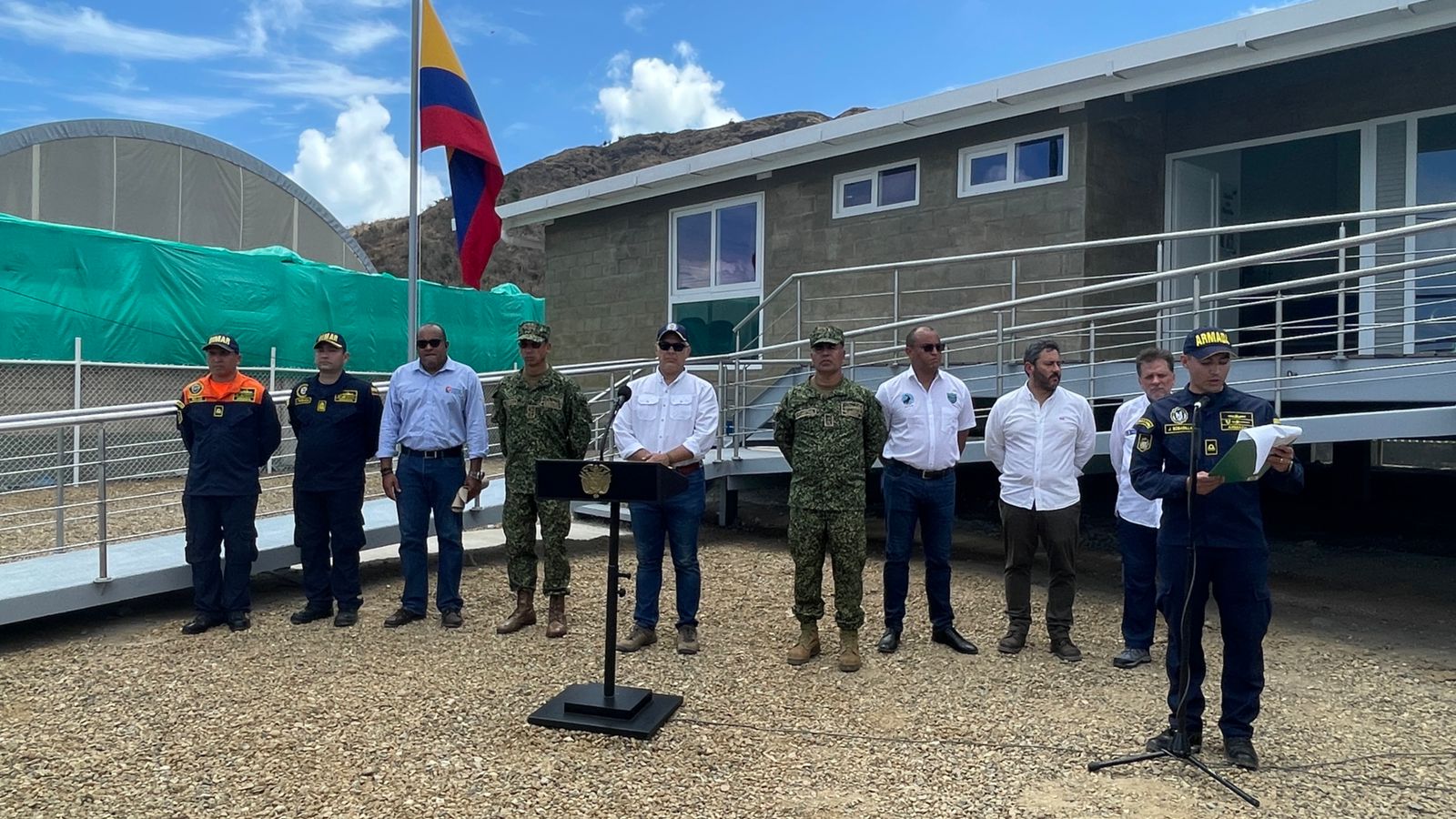 El presidente Iván Duque inaugura las instalaciones de la Capitanía de Puerto de Providencia El presidente Iván Duque inaugura las instalaciones de la Capitanía de Puerto de Providencia