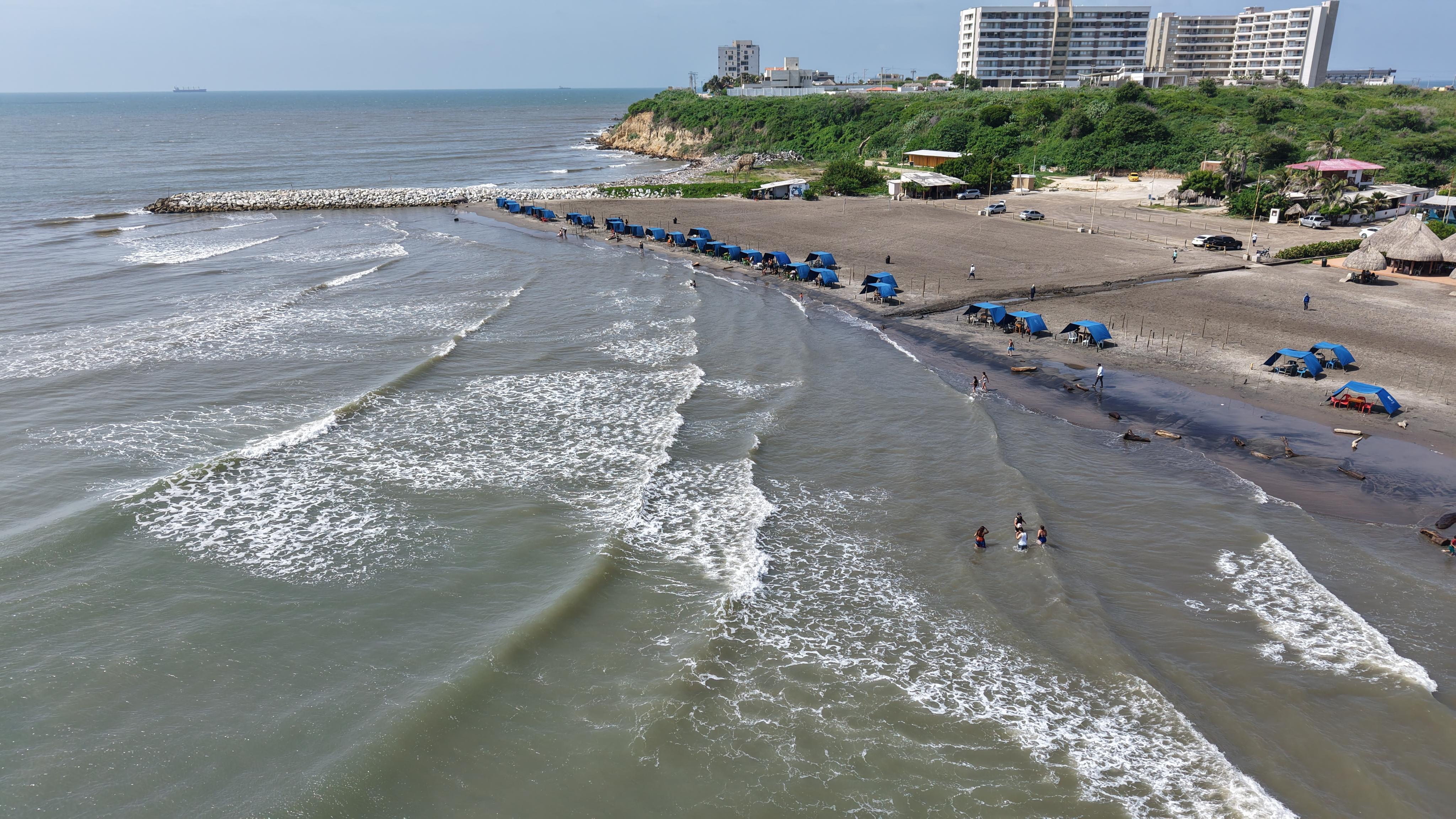 DIMAR anuncia la prohibición del desarrollo de actividades marítimas y deportes náuticos en las playas del Atlántico