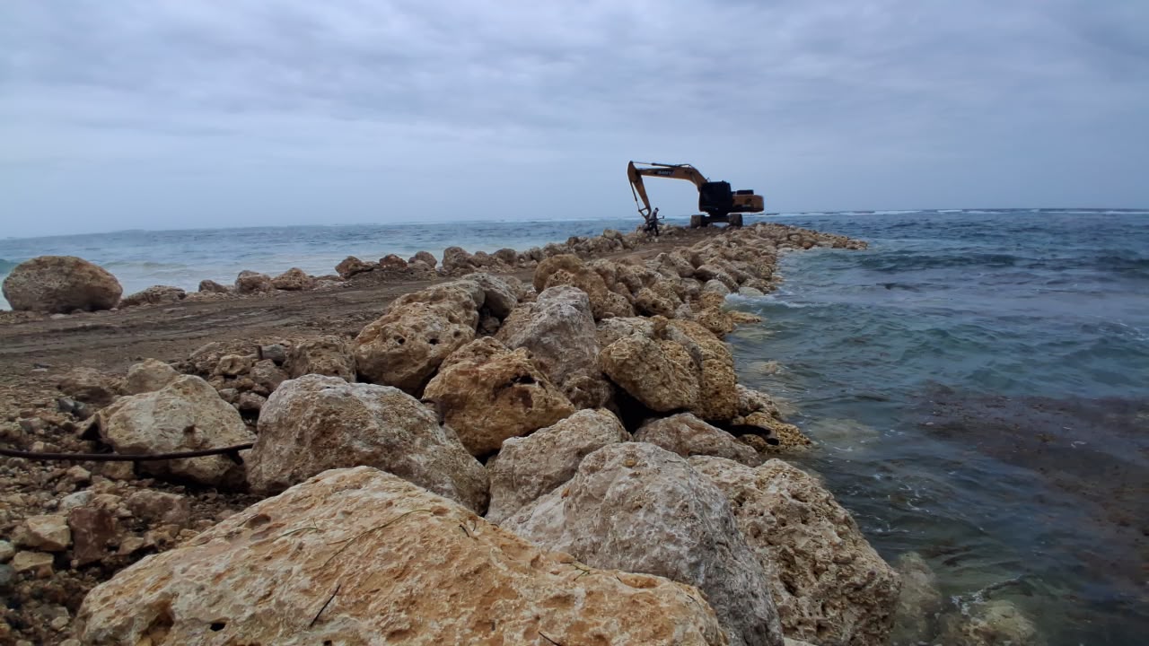 DIMAR autoriza construcción de espolones para proteger las costas de la Isla de San Andrés