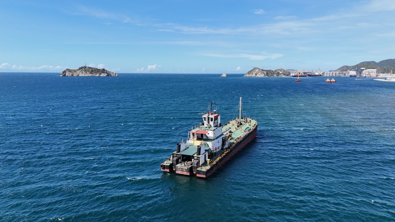 DIMAR contribuye a la consolidación del puerto de Santa Marta con más de 42 millones de toneladas de carga movilizadas