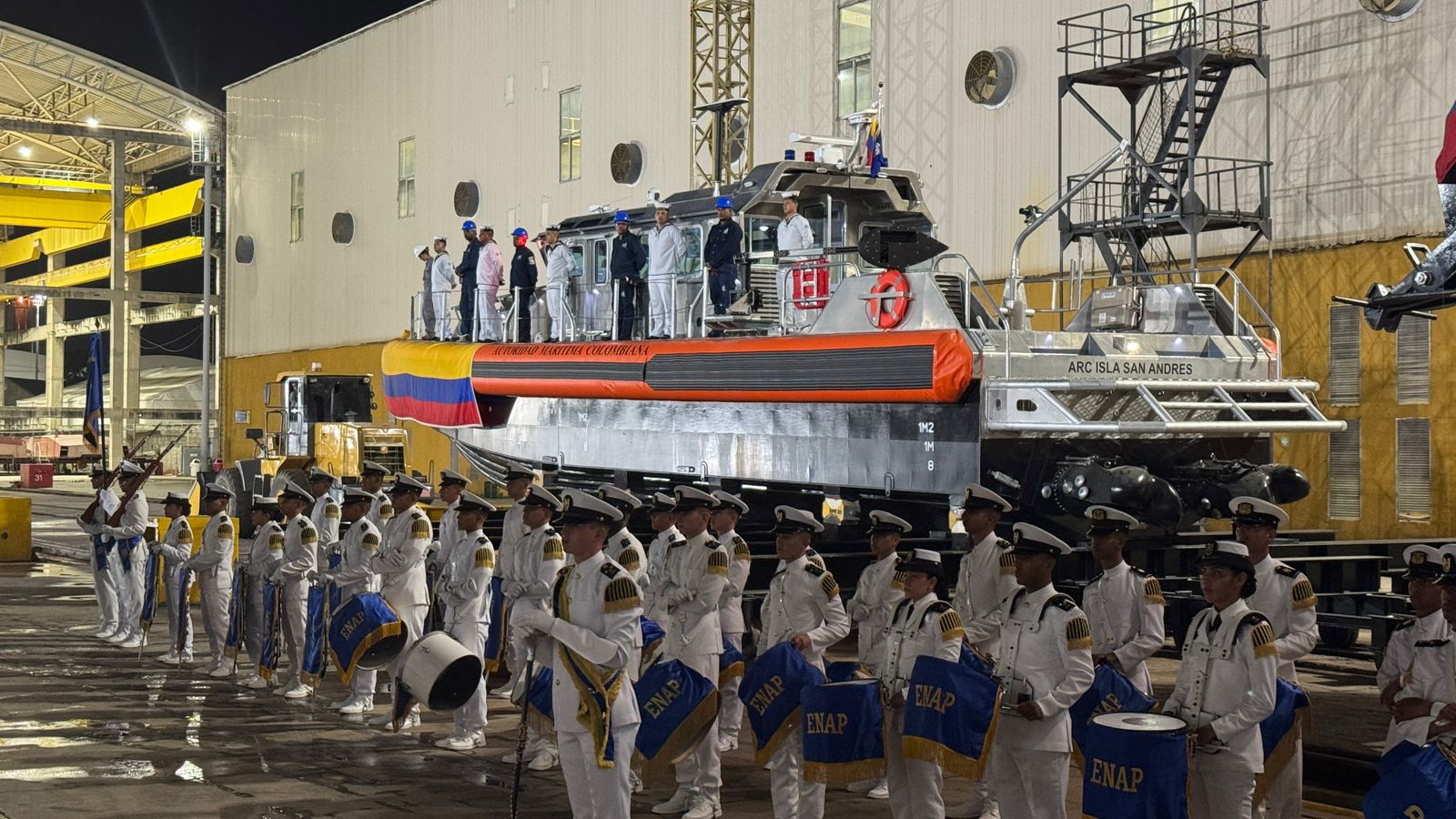 DIMAR incorpora nueva nave insular para fortalecer la presencia marítima en el Caribe Colombiano