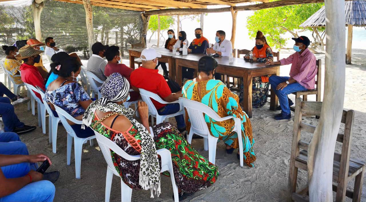 La Dirección General Marítima lidera proyecto de ordenamiento de playas de comunidades indígenas en La Guajira La Dirección General Marítima lidera proyecto de ordenamiento de playas de comunidades indígenas en La Guajira