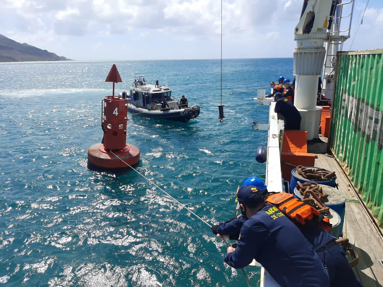 Buque ARC "Roncador" de la DIMAR habilitó el canal de acceso marítimo a Providencia Buque ARC "Roncador" de la DIMAR habilitó el canal de acceso marítimo a Providencia