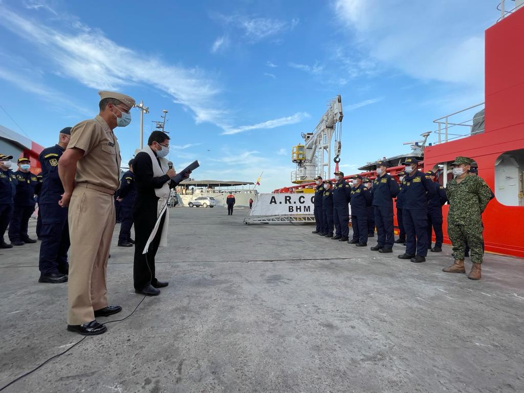 Zarpó buque ARC "Caribe" con más de 100 toneladas de ayudas para San Andrés y Providencia Zarpó buque ARC "Caribe" con más de 100 toneladas de ayudas para San Andrés y Providencia