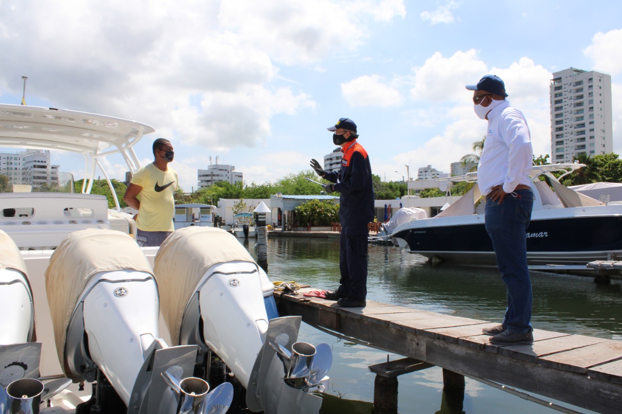 Dimar anuncia medidas para reapertura del sector náutico en Cartagena.