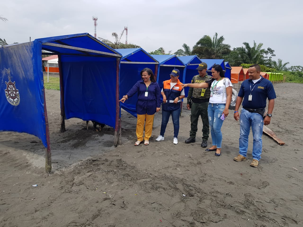 Dimar ejerce control sobre bienes de uso público en Tumaco