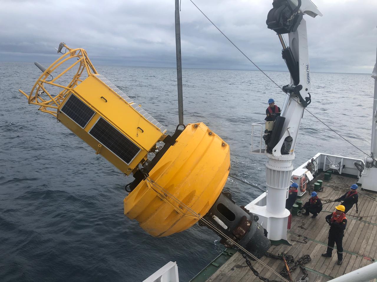 Dimar fondea boya metocean en el Golfo de Morrosquillo Dimar fondea boya metocean en el Golfo de Morrosquillo