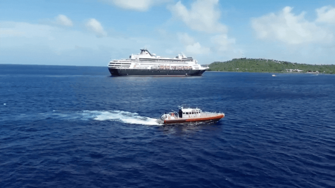 Dimar garantiza arribo seguro del crucero Vasco Da Gama a San Andrés