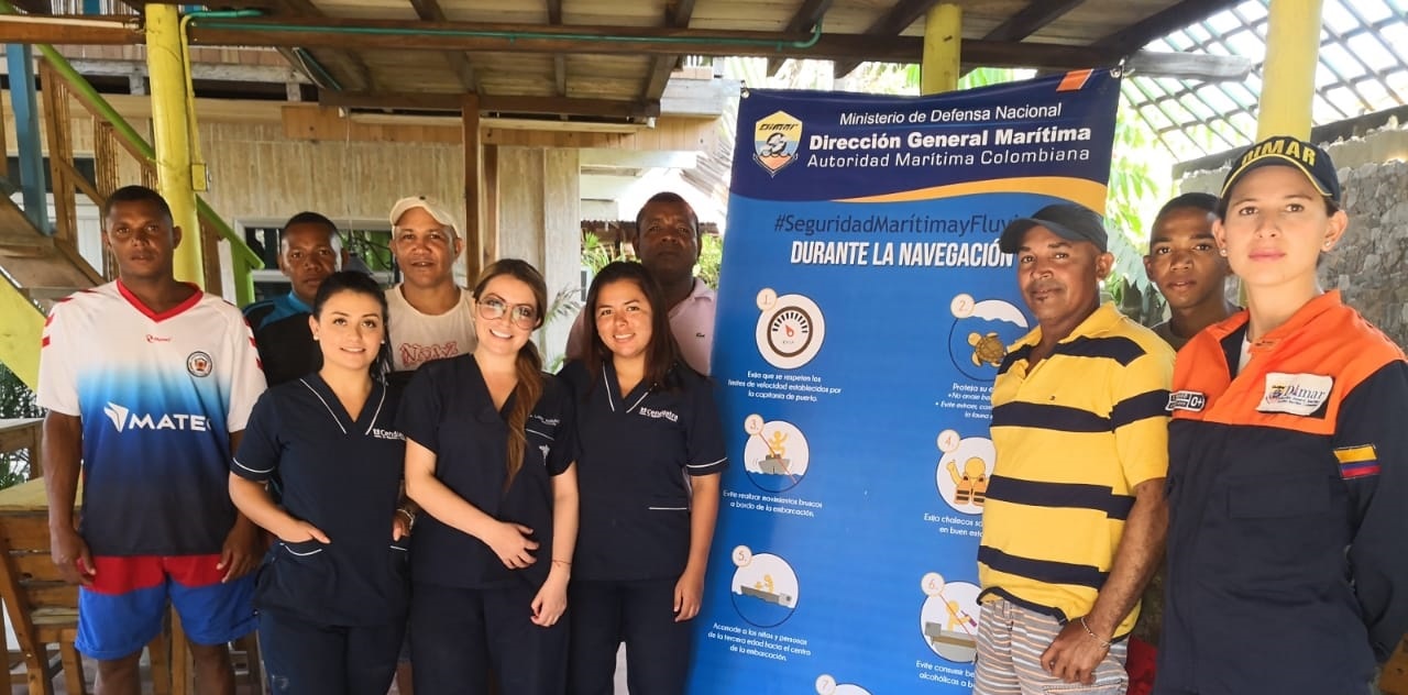 Dimar retoma campaña ´País Marítimo´ en Coveñas