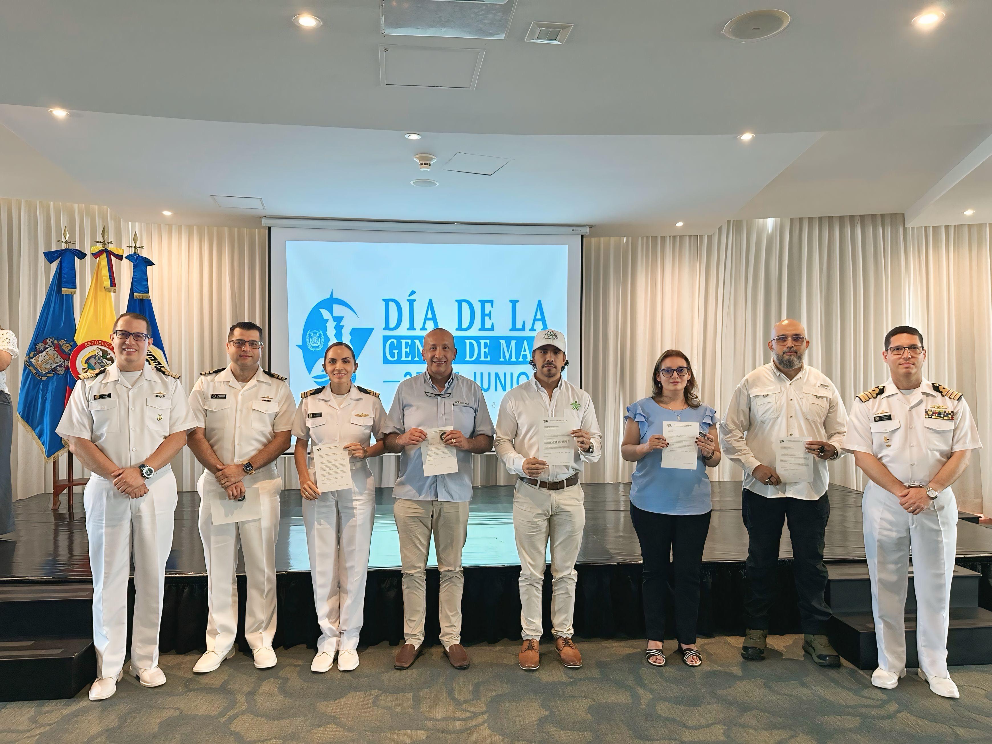 En Cartagena, Dimar conmemora el Día de la Gente de Mar con un espacio académico diciéndole no al acoso laboral en los buques