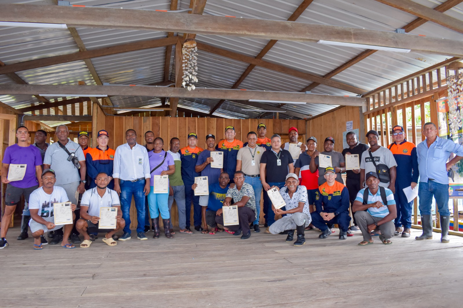 En zona rural de Buenaventura, la Dimar matricula 26 embarcaciones menores En zona rural de Buenaventura, la Dimar matricula 26 embarcaciones menores