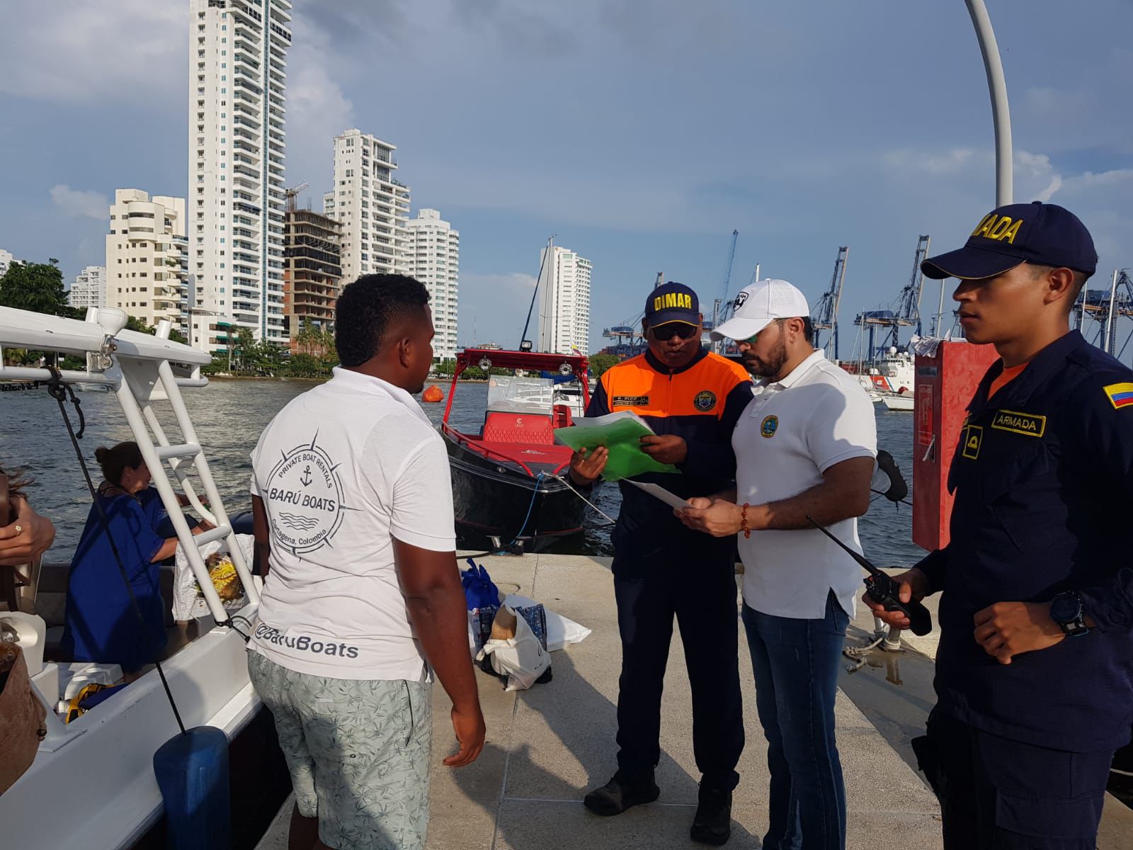 Más de 100 mil personas se han movilizado vía marítima en Cartagena Más de 100 mil personas se han movilizado vía marítima en Cartagena