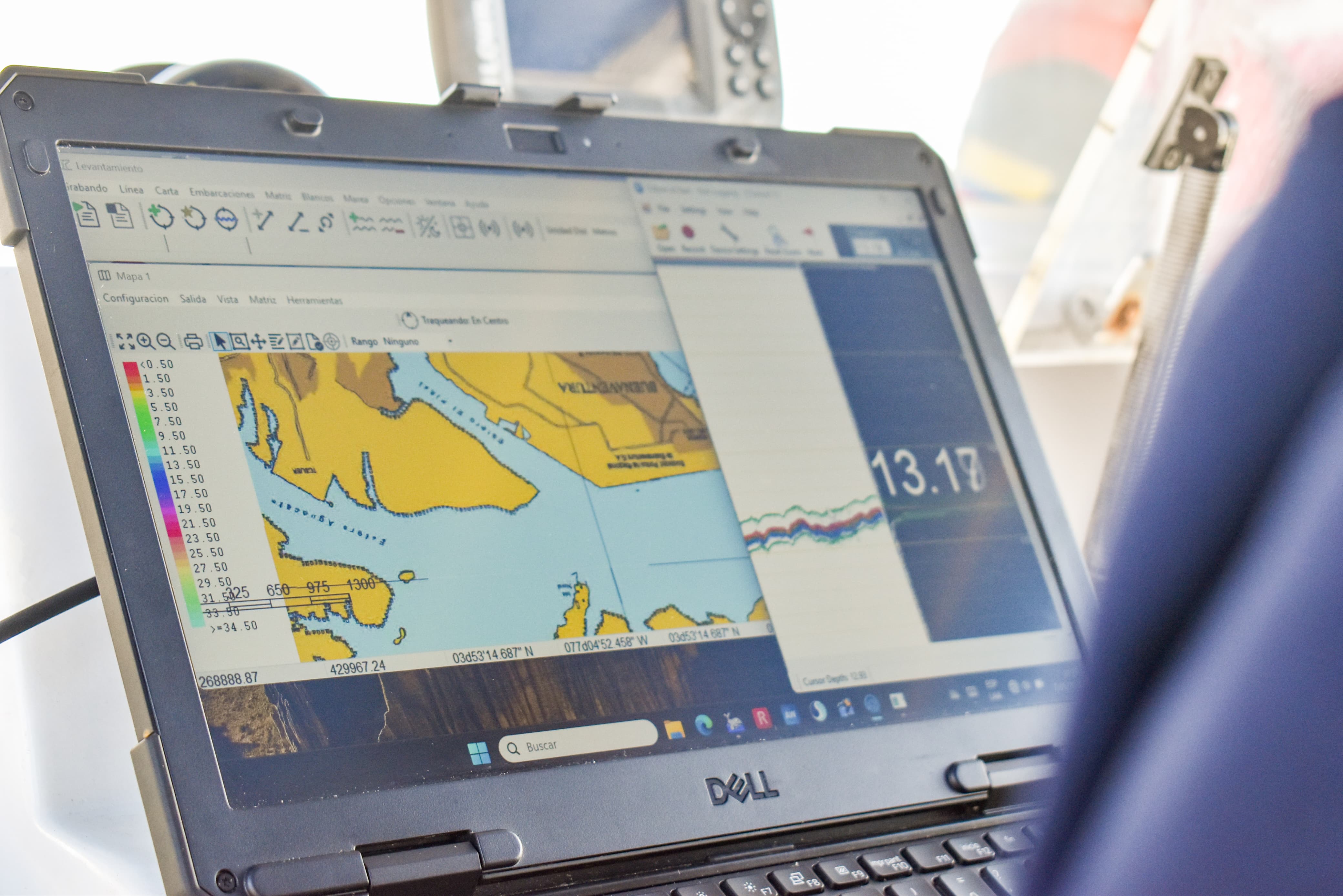 DIMAR actualiza cartas náuticas de la bahía de Buenaventura para fortalecer la seguridad marítima en el Pacífico colombiano