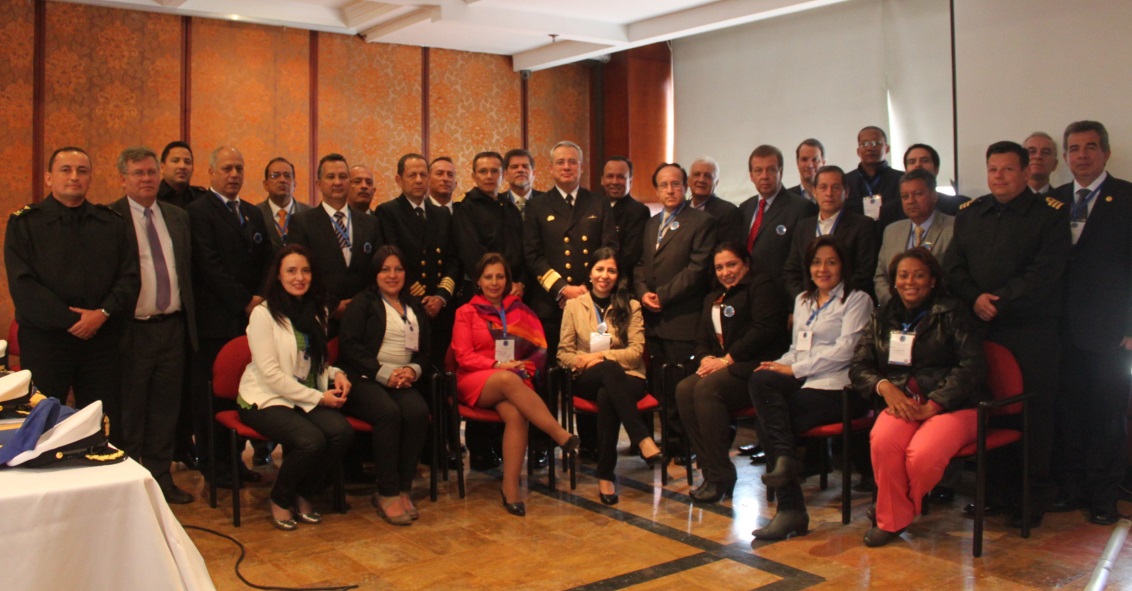 Participantes II Encuentro de Centros de Formación y Capacitación Marítimos, Bogotá. Participantes II Encuentro de Centros de Formación y Capacitación Marítimos, Bogotá.