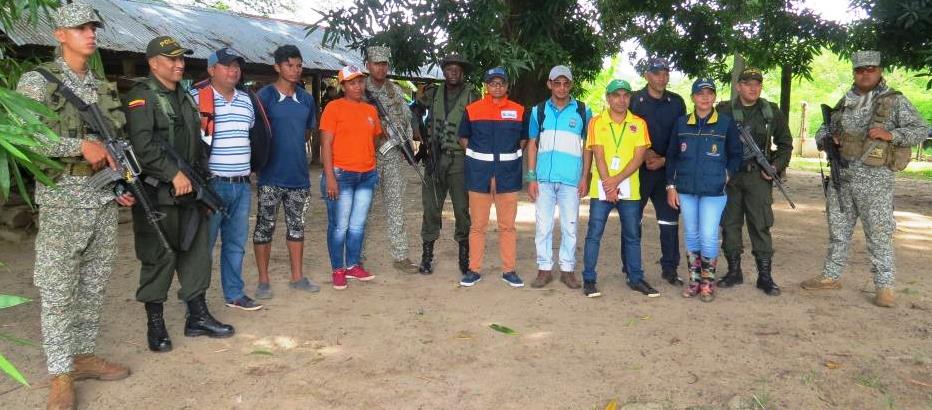 Dimar apoyó inspección a río Orinoco y socializa medidas de prevención por temporada de lluvia 
