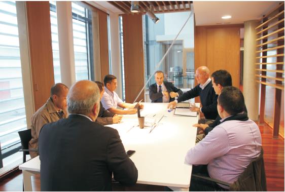 Mesa de trabajo representantes Dimar e integrantes de los puertos de España Mesa de trabajo representantes Dimar e integrantes de los puertos de España