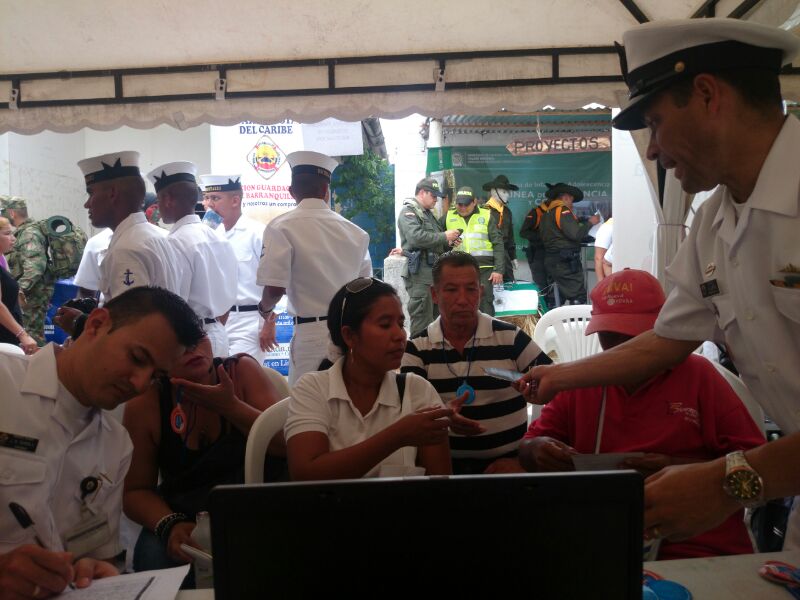 Punto de atención Dirección General Marítima en la feria de servicio al ciudadano en Malambo. Punto de atención Dirección General Marítima en la feria de servicio al ciudadano en Malambo.