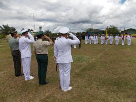 Ceremonia Militar Día de la Armada en Puerto Inírida Ceremonia Militar Día de la Armada en Puerto Inírida