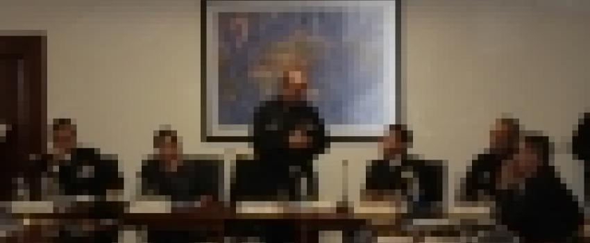 Se encuentran los integrantes de la mesa principal del TADE, quienes dieron apertura al evento. Se encuentran los integrantes de la mesa principal del TADE, quienes dieron apertura al evento.