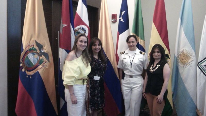 Representantes de Dimar en el Seminario sobre el rol de la mujer en cargos gerenciales, en Panamá. Representantes de Dimar en el Seminario sobre el rol de la mujer en cargos gerenciales, en Panamá.