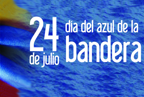 Dia del azul de la Bandera Dia del azul de la Bandera