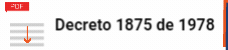 Decreto 1875 de 1978