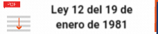 Ley 12 del 19 de enero de 1981